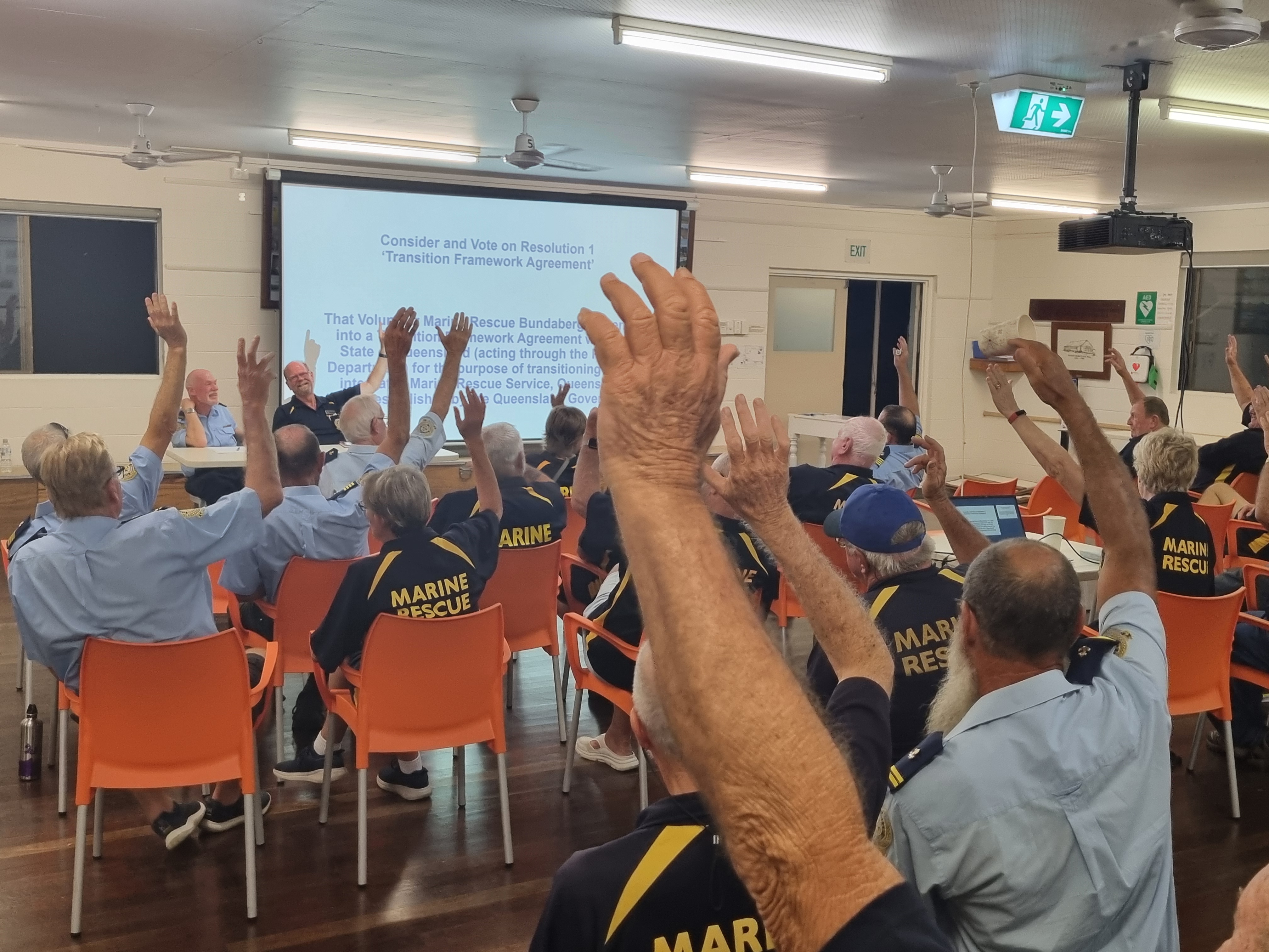 VMR Bundaberg members vote to join MRQ