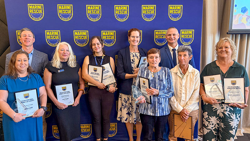 MRQ staff and volunteers at the IWD event