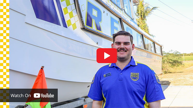 MRQ Burdekin volunteer Logan Hutton