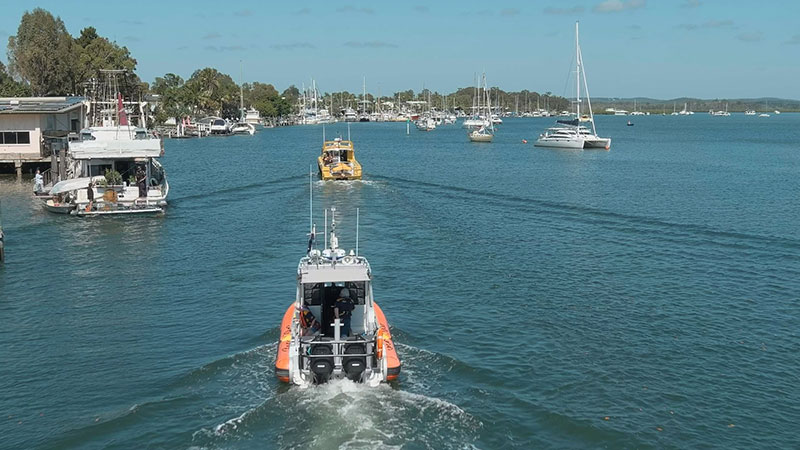 Coast Guard Tin Can Bay vessel