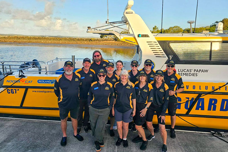 Coast Guard Redland Bay volunteers