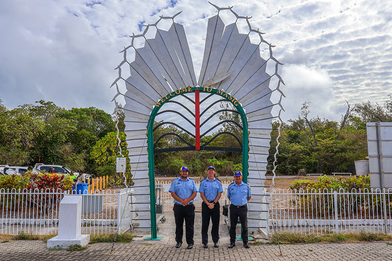 MRQ on Masig Island