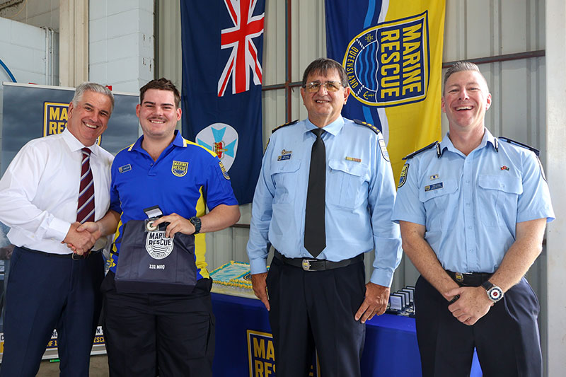 Logan receives his MRQ citation