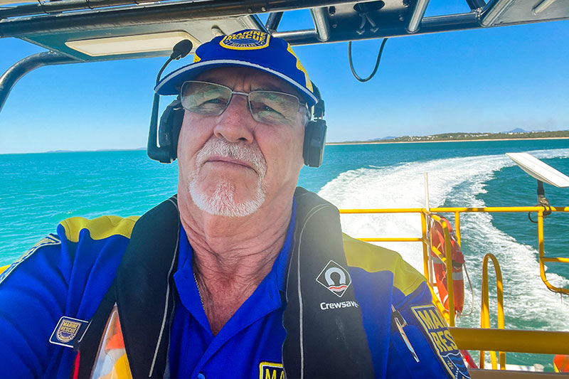 MRQ volunteer John Little
