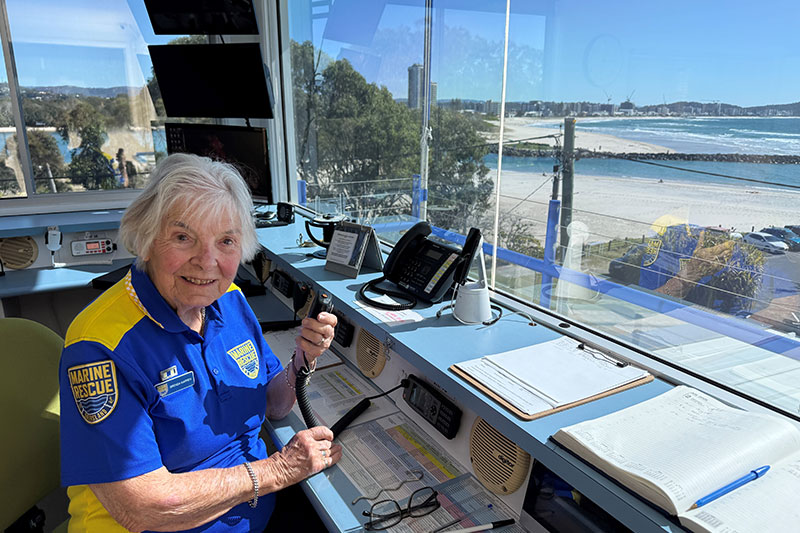 Radio Operator Brenda Warren