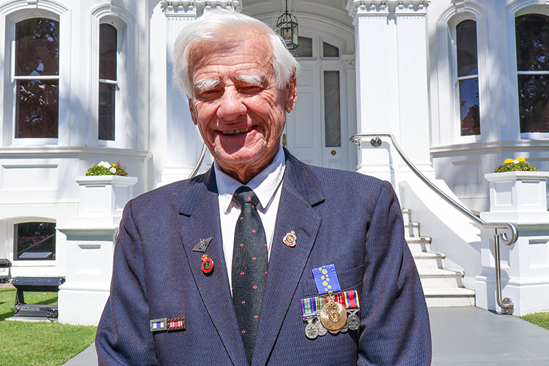 William 'Bill' Ker OAM at Government House
