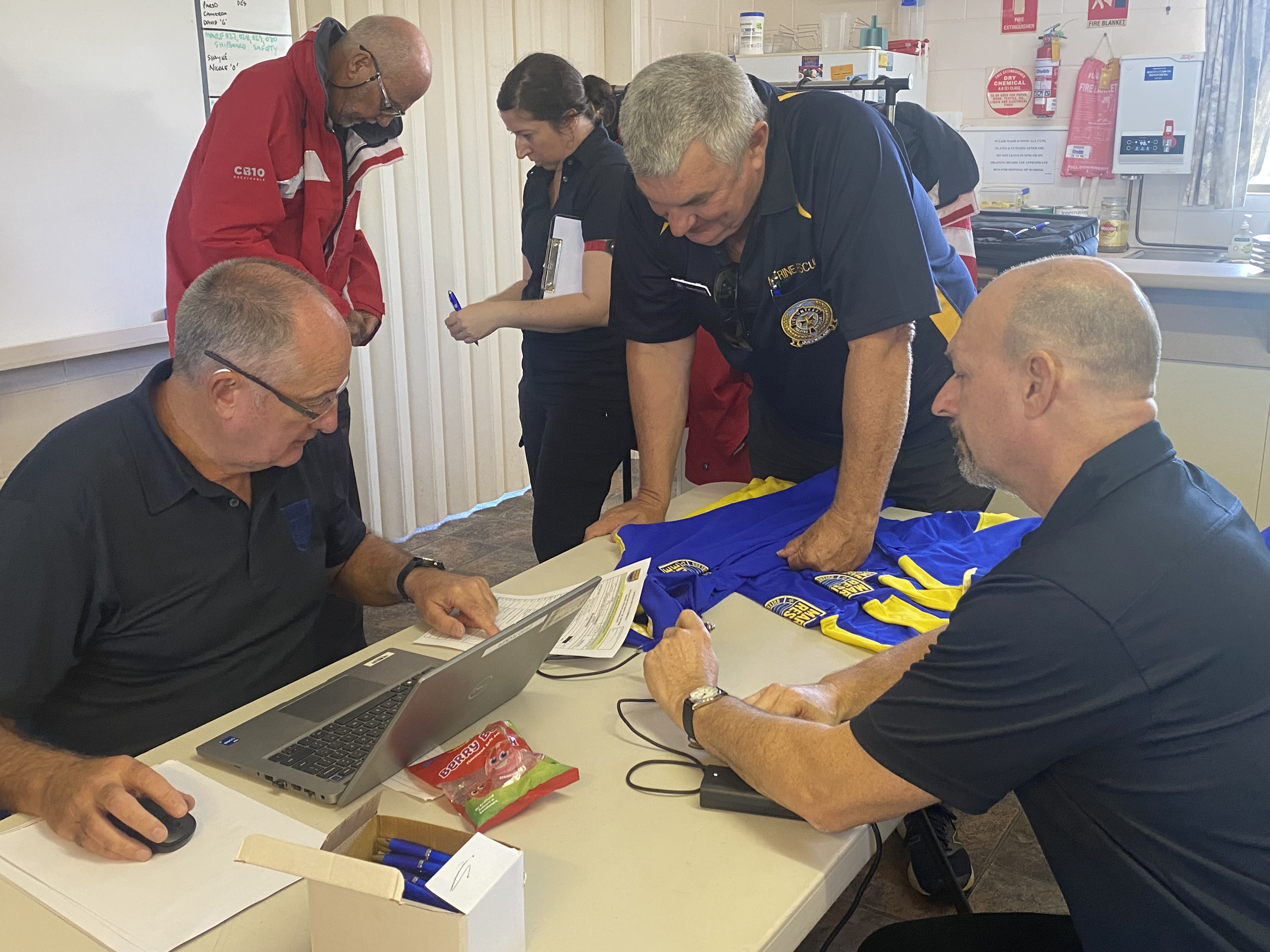 VMR Bundaberg members at their Get Ready event