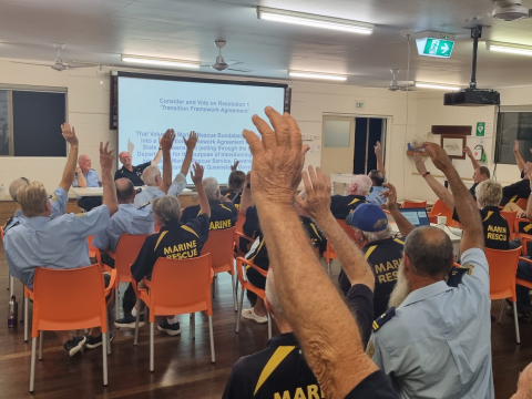 VMR Bundaberg members vote to join MRQ