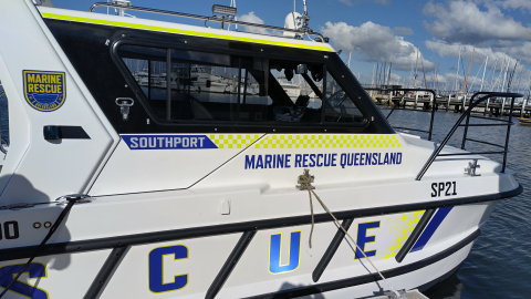 MRQ’s newest vessel, SP21 a Noosa Cat 3000