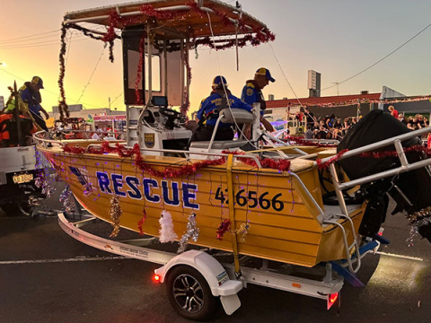 MRQ Bundaberg Christmas Parade