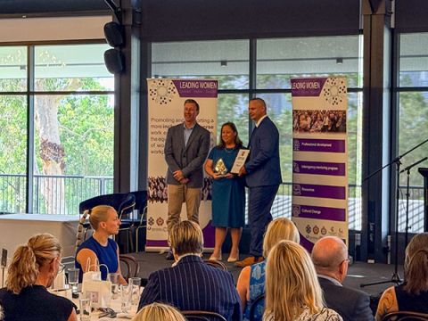 MRQ volunteers recognised at IWD event