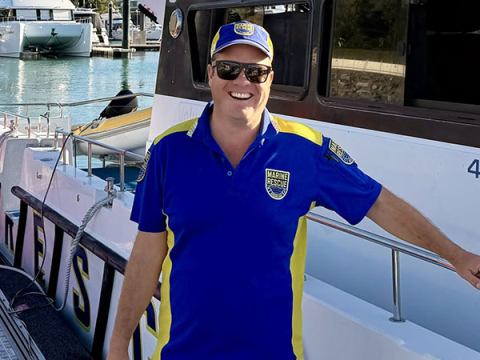 MRQ Whitsunday volunteer Nat