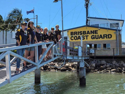 Coast Guard Brisbane volunteers