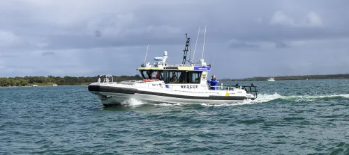Marine Rescue Queensland vessel