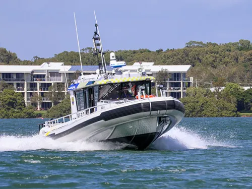 Marine Rescue Queensland vessel
